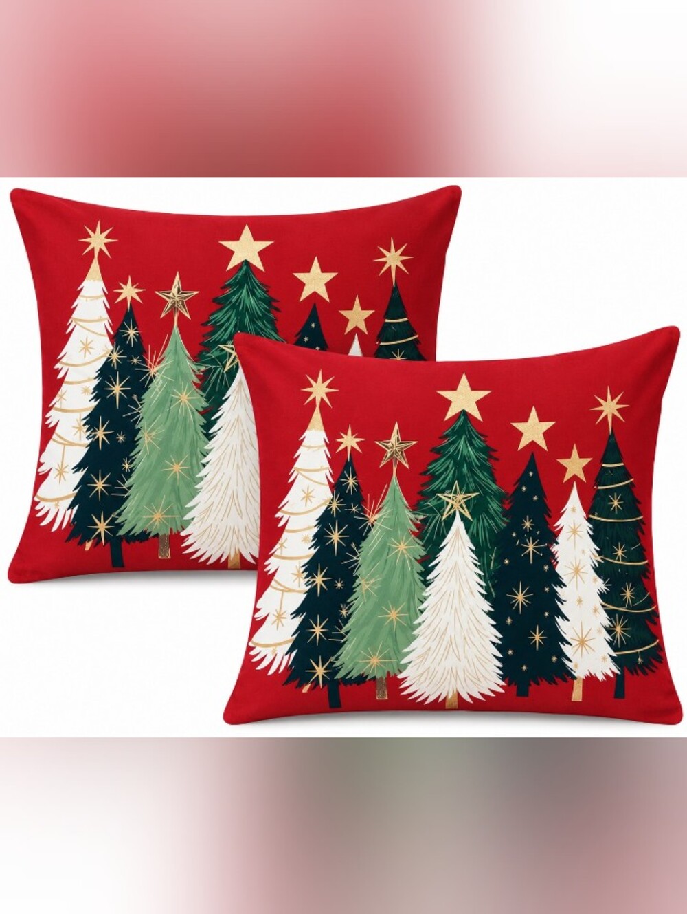 Pottery Barn Christmas Trees Pillow Covers